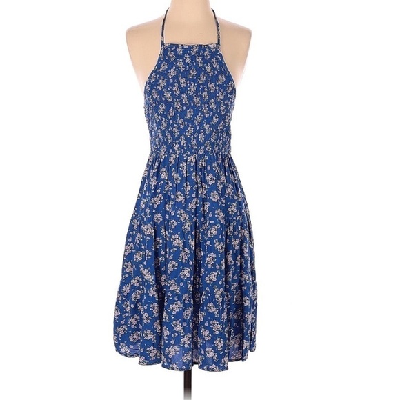 American Eagle Halter Floral Dress size S - Picture 1 of 4